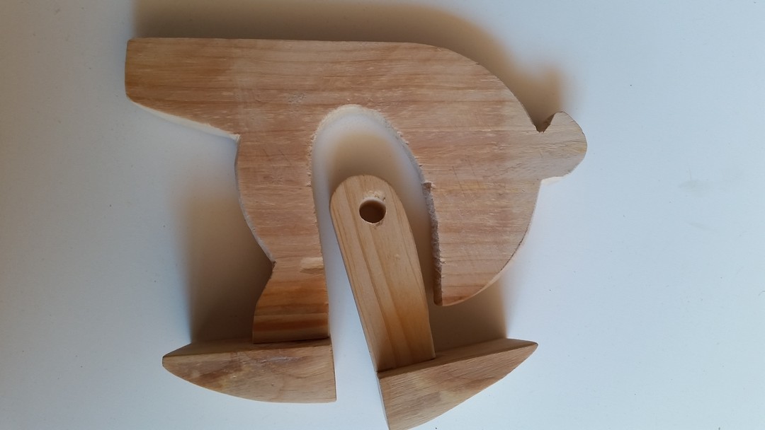 cerdito madera anda mecanismo ideas locas bricolaje