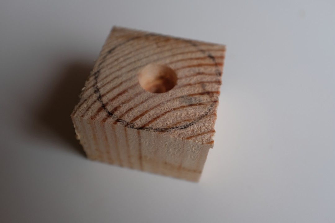 frasco madera marcar tapon ideas locas juguete bricolaje