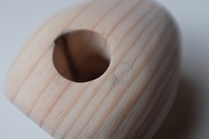 frasco madera tapar agujero tapado ideas locas juguete bricolaje